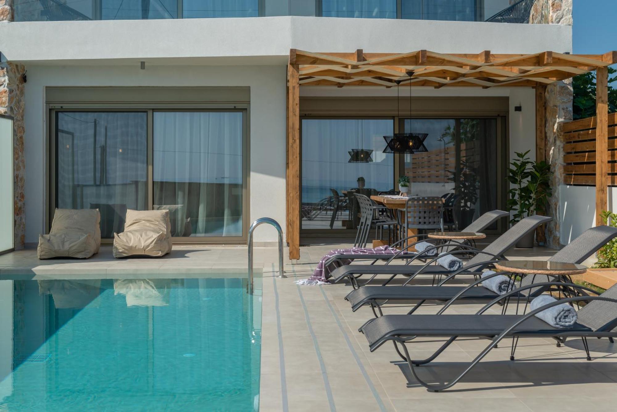 Astarte Villas - Casa Petra Elia Villa With Pool * Ammoudi
