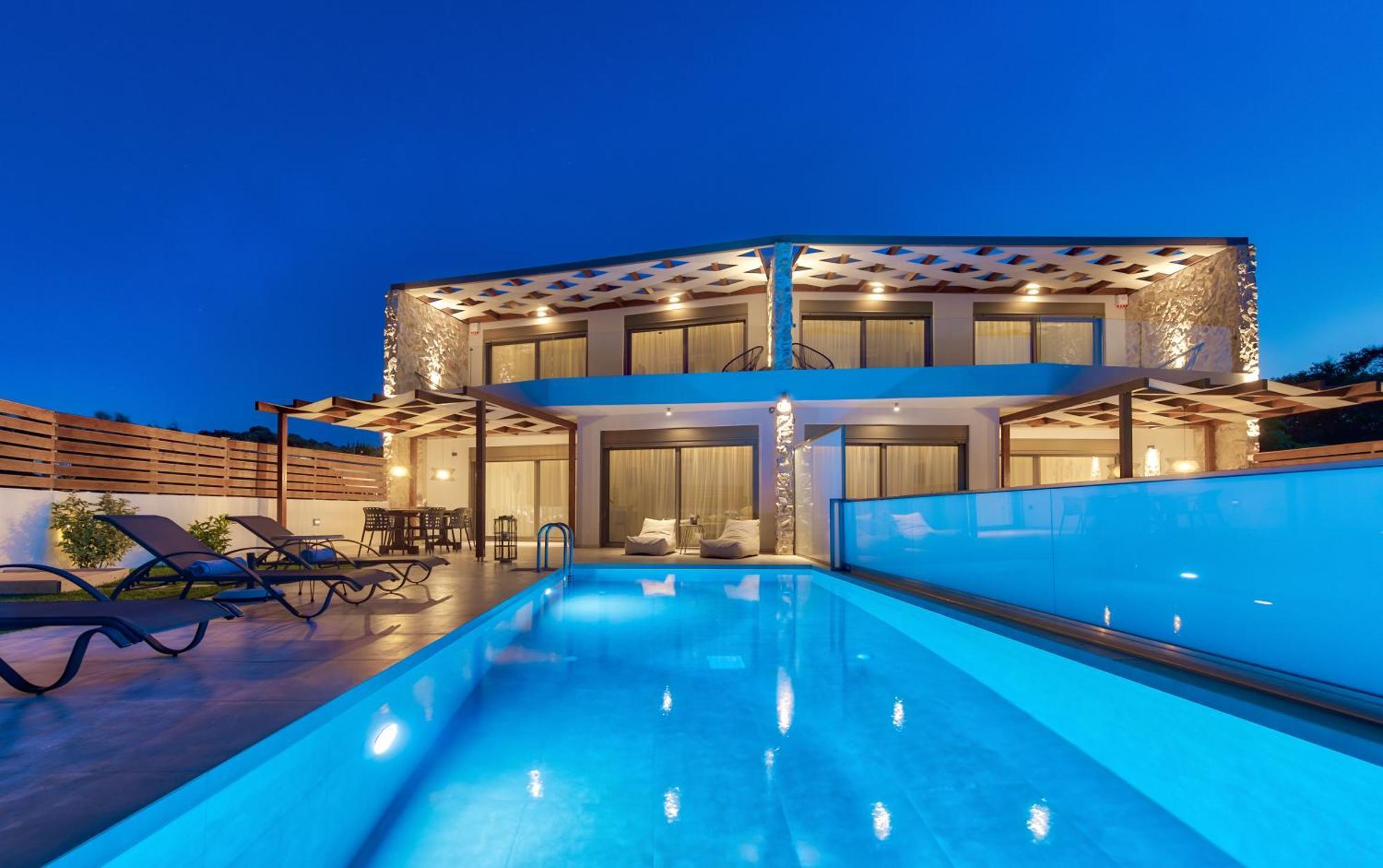 Villa Astarte Villas - Casa Petra Elia Villa With Pool Ammoudi